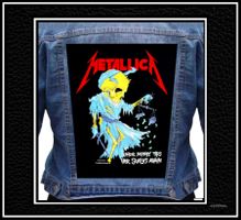 Rücken-Aufnäher *Metallica* - Original Back Patch