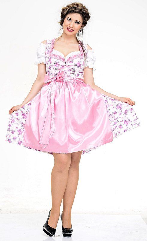 Costumi: Edles Midi Dirndl – Nuovo e nell'imballaggio originale da Malters venduto da chaufhuesli