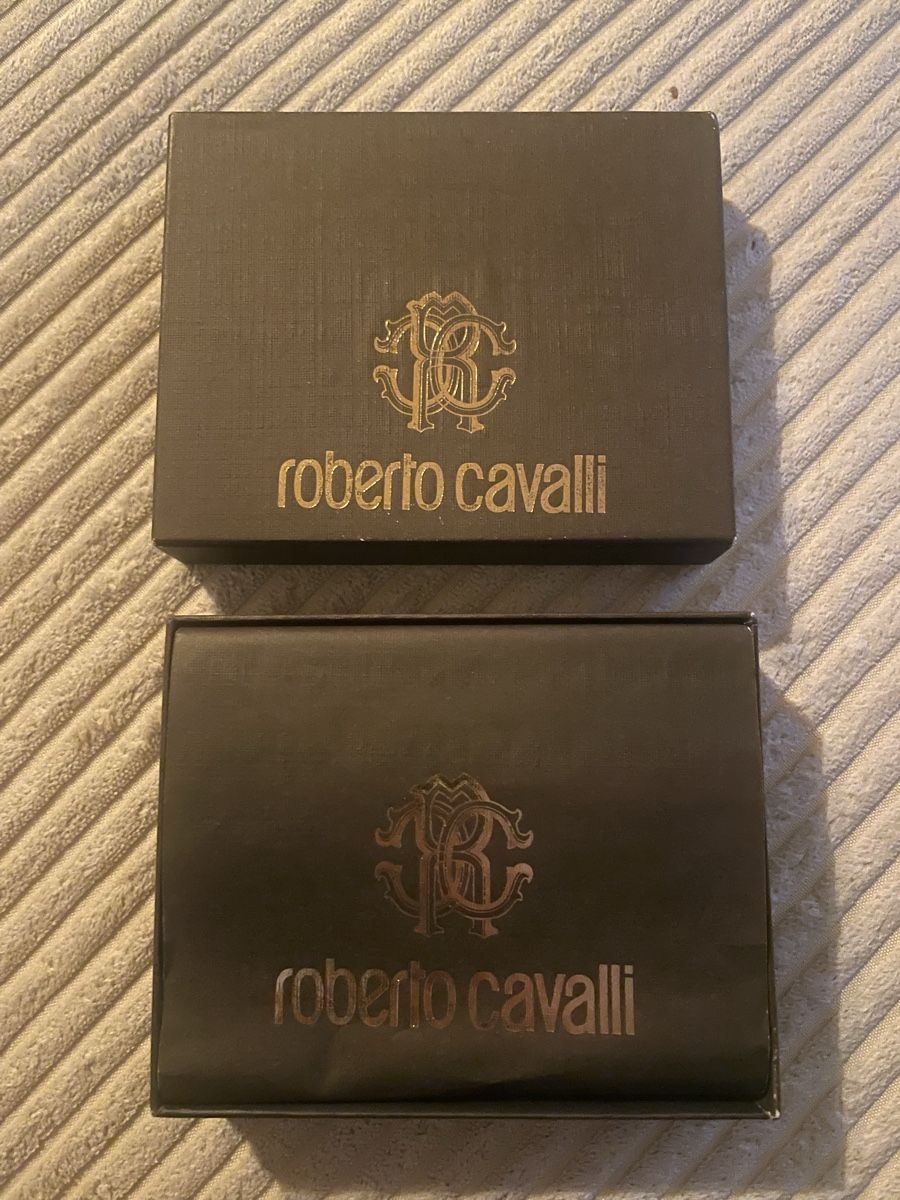 Roberto Cavalli Portafogli: Roberto Cavalli, Porte-monnaie cuir – Nuovo e nell'imballaggio originale da Pâquier-Montbarry venduto da mir_687p 1