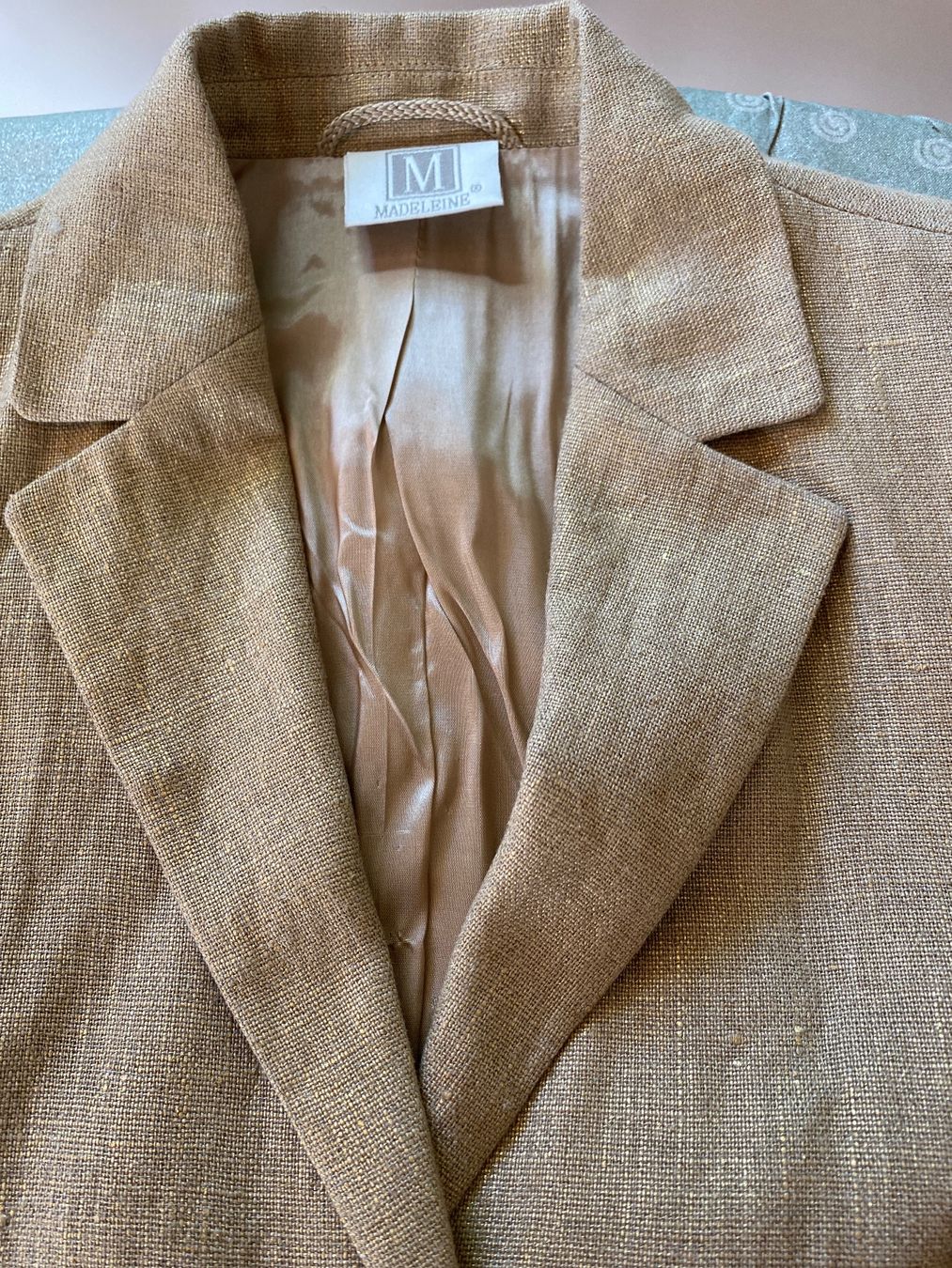 Madeleine Giacche: Madeleine Blazer aus Leinen – Usato da Monte Carasso venduto da ruse-7 2