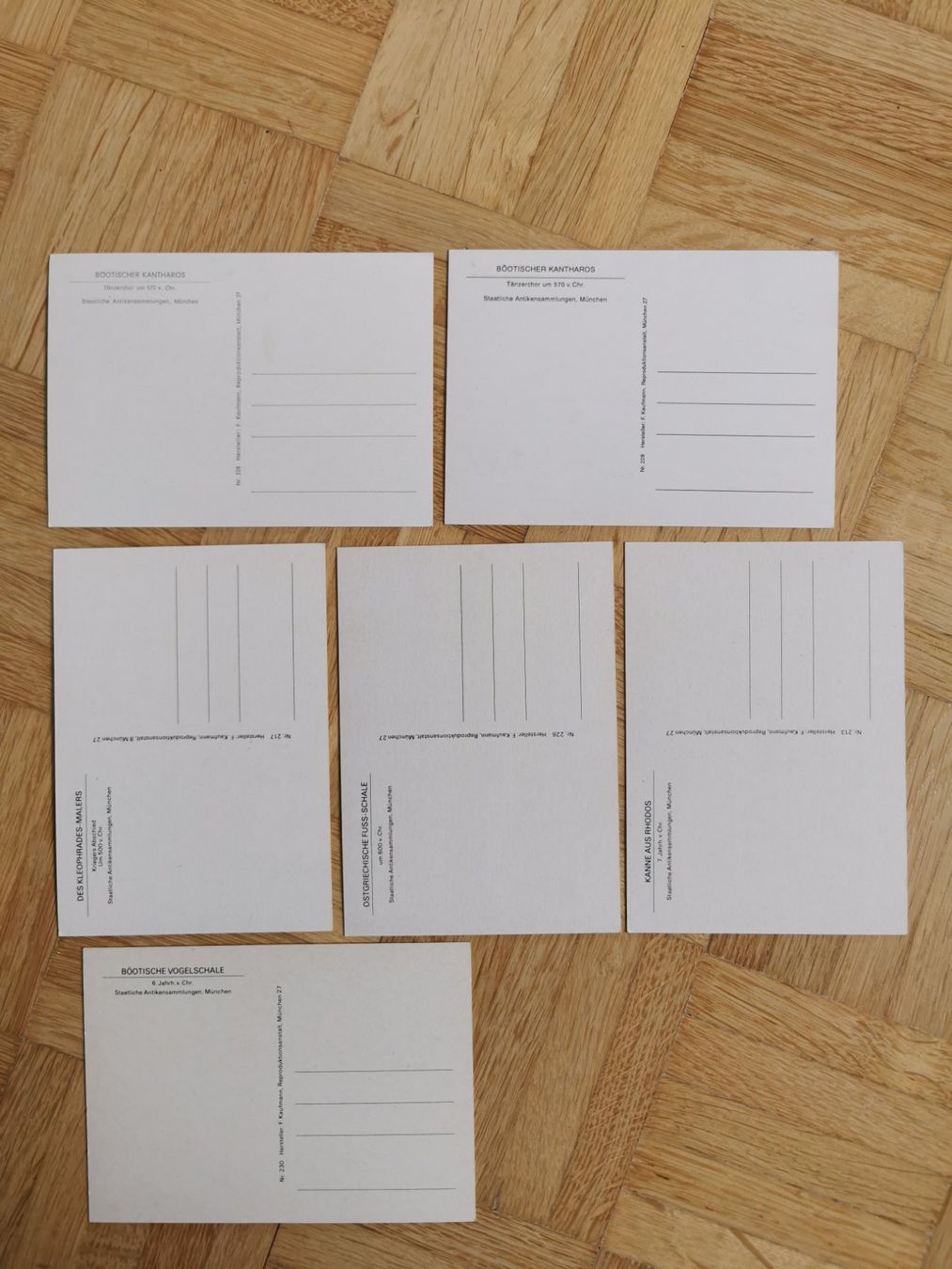 Cartoline: 6 Postkarten / Kunstkarten (neu) – Nuovo (secondo la descrizione) da Stäfa venduto da flamingo_17 1