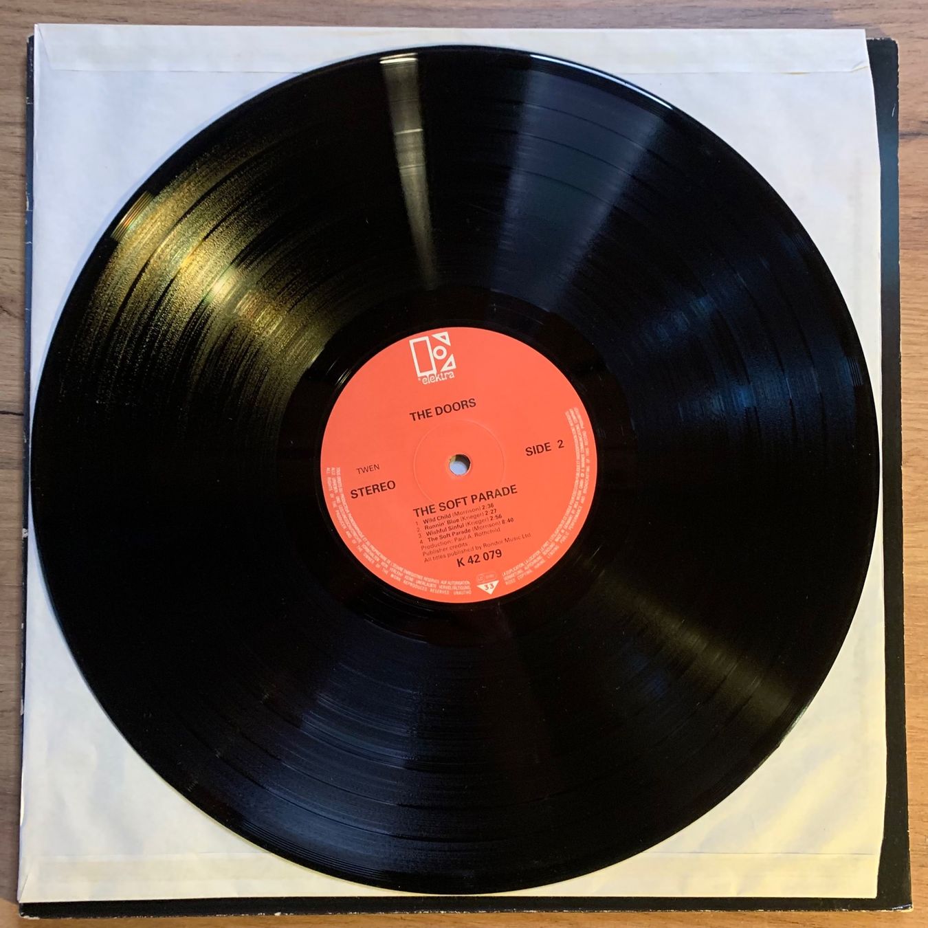 Dischi in vinile: THE DOORS - THE SOFT PARADE...RE UK...EX/VG – Usato da Gals venduto da Diskopatshop 3