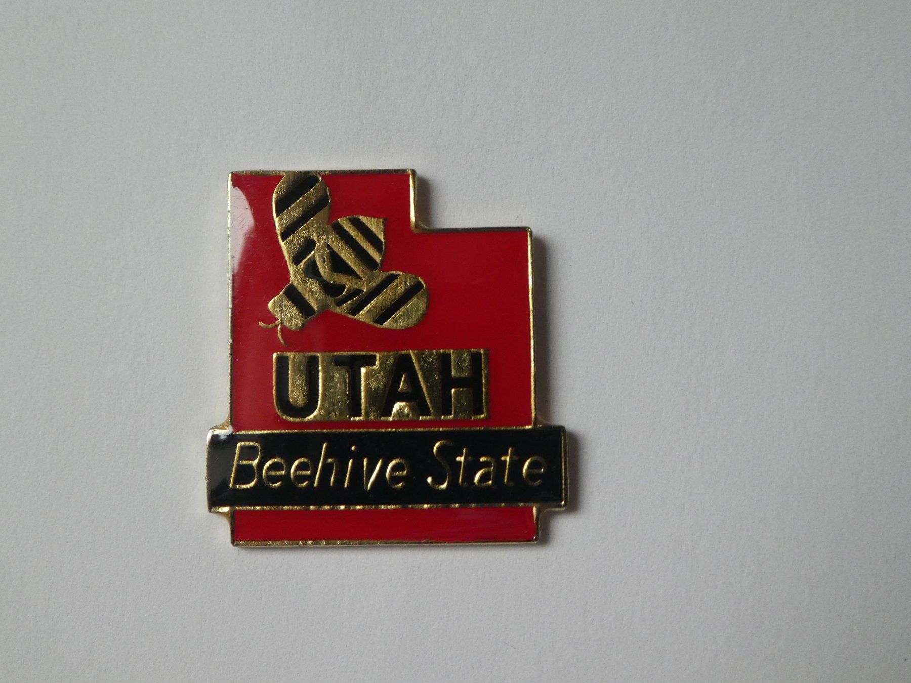 Plaketten & Abzeichen: Pin State UTAH – Gebraucht aus Andelfingen von Annegret06