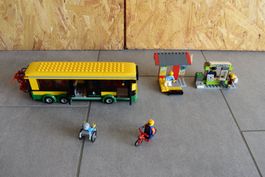 LEGO Bus mit Busstation