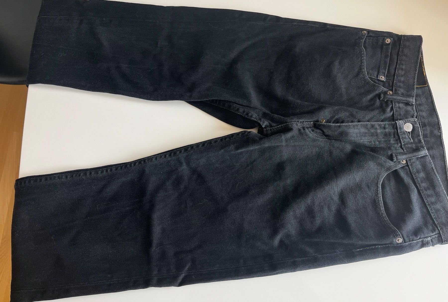 Levi's Jeans: Levi's 505 - Jeans - W34 L32 - schwarz – Usato da St.Gallen venduto da Marcopolo71 3