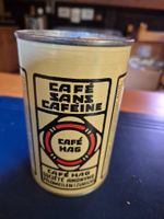 Alte Blechdose Kaffee Hag "Sans Cafeine" 1/2 kg