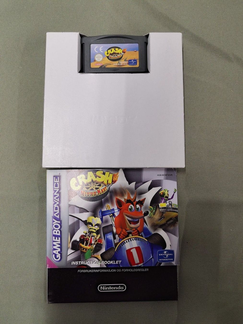 Nintendo Giochi: Jeu GameBoy Advance Crash Nitro kart – Usato da Saxon venduto da dan_drn5 2