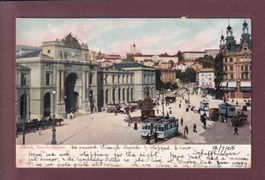 ZÜRICH - Bahnhofplatz - Tram - 1905
