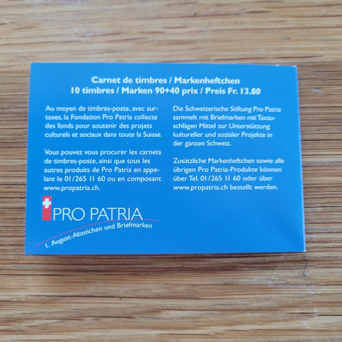 Alle Briefmarken: Markenheftchen ET Pro Patria 2003 Saint-Ursanne – Gebraucht aus Biel/Bienne von Destockweb 2