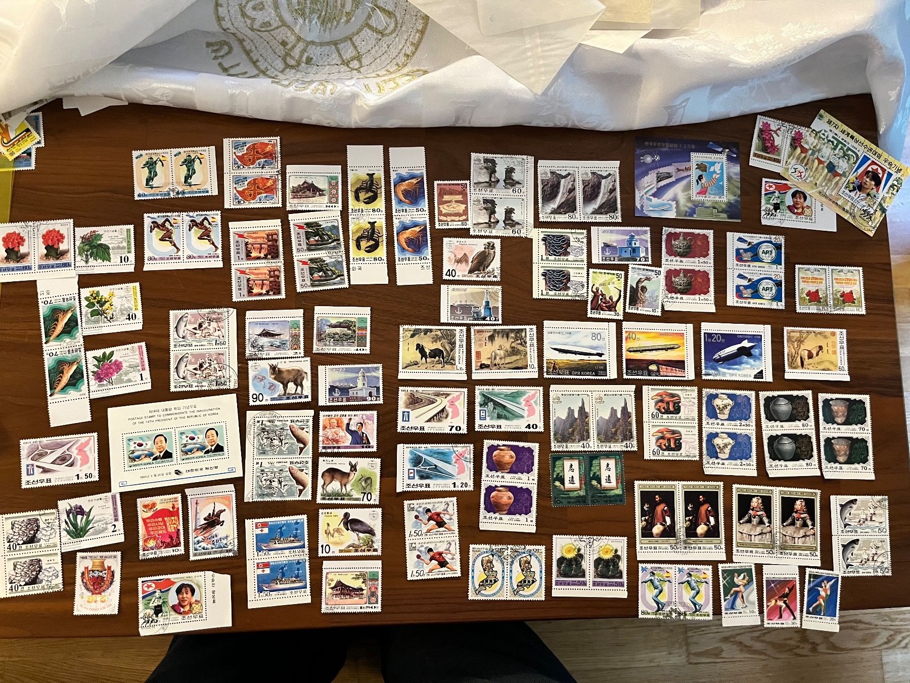 Tutti i francobolli: Briefmarken Lot Sammlung Nordkorea – Nuovo (secondo la descrizione) da Zürich venduto da engebrunau