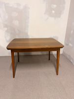 Mid Century Esstisch aus Teakholz mit Plattenauszug