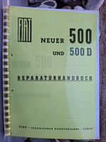 Reparaturhandbuch Fiat 500  von 1961
