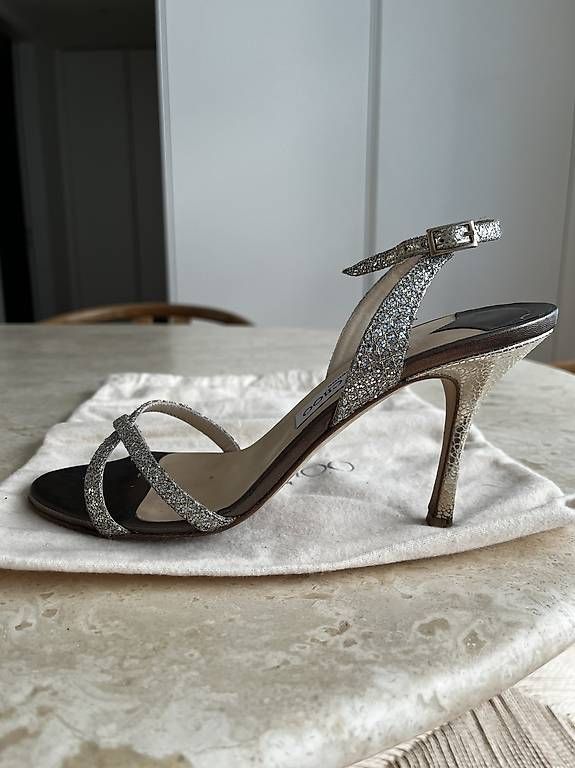 Jimmy Choo Damenschuhe: JIMMY CHOO Sandalen Gr. 38.5 – Gebraucht aus Zürich von jul_6s2j