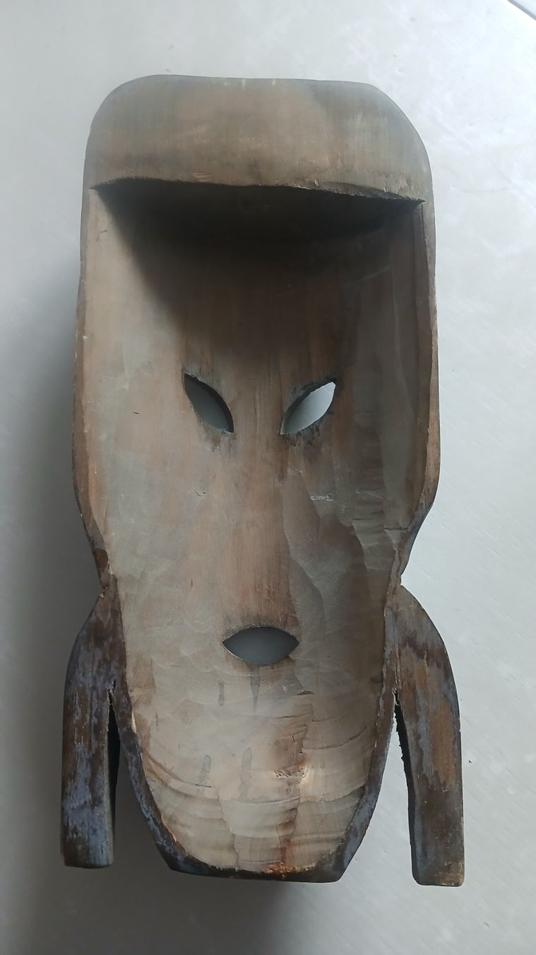 Internationale Kunst: Afrikanische Holzmaske – Gebraucht aus Udligenswil von Quarz2002 3