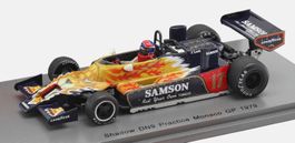 Shadow DN9 J. Lammers Training GP Monaco 1979 F1 Spark 1:43