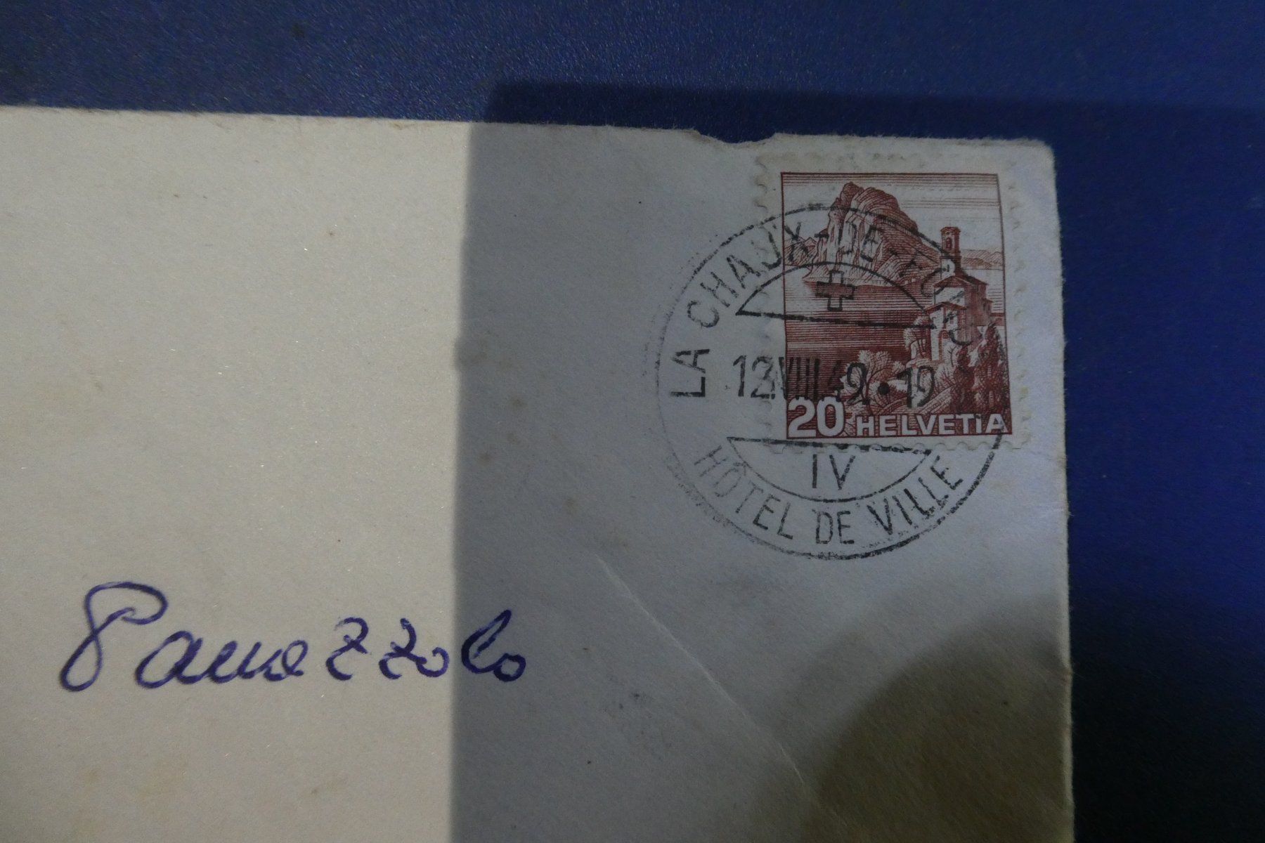 Alle Briefmarken: Lettre timbre 1949 – Gebraucht aus Fontaines NE von monloisir 1