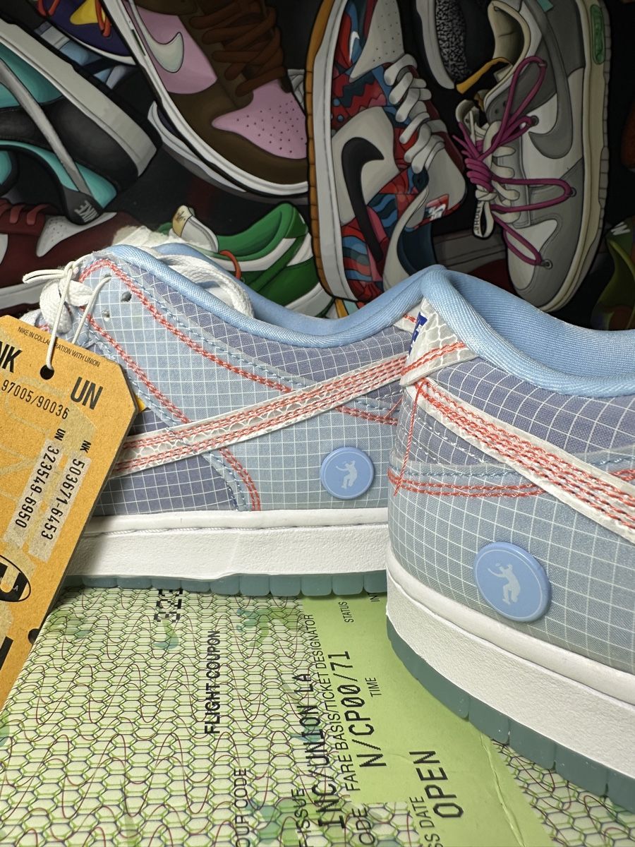 Nike Herrenschuhe: Nike Dunk Low Union LA Passport Pack Argon Gr. 42.5 – Neu und originalverpackt aus Freidorf TG von kickznlacez 4