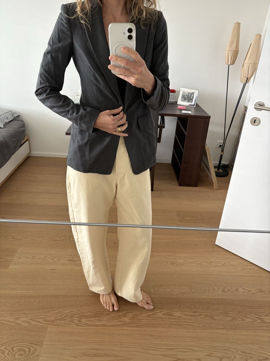 The Row Vestes: The Row blazer in grey wool  – D'occasion à St. Gallen par ott_f827 6