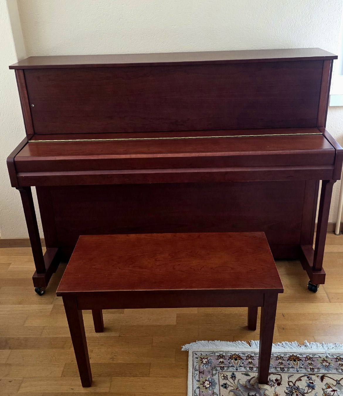 Strumenti musicali: Walldorff Klavier mit passender Sitzbank – Usato da Zürich venduto da puma017 2
