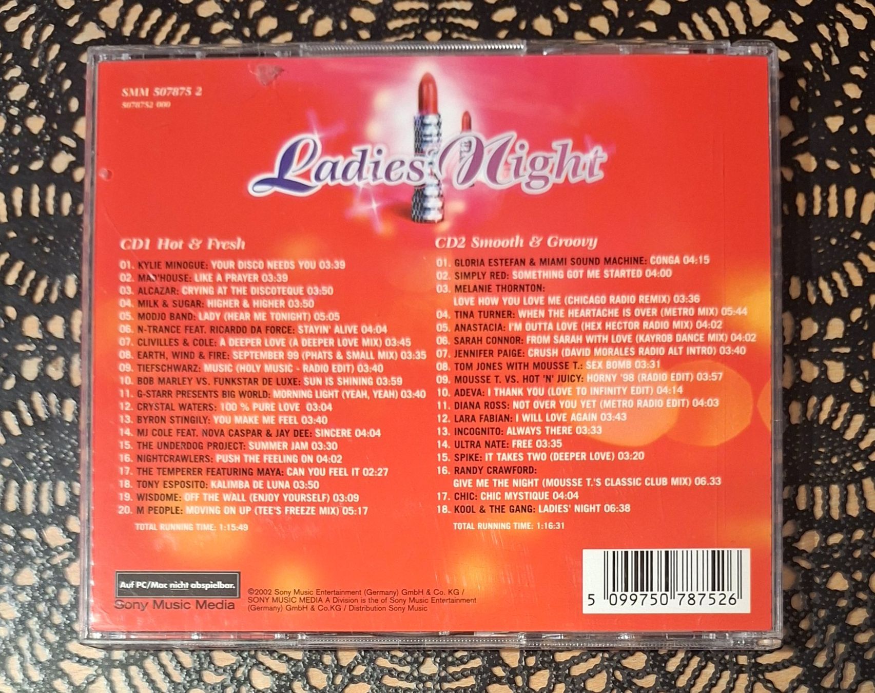 CDs: Ladies Night, Party Hit Compilation Sampler 2002 – Gebraucht aus Schönenberg TG von Gregolino76 1