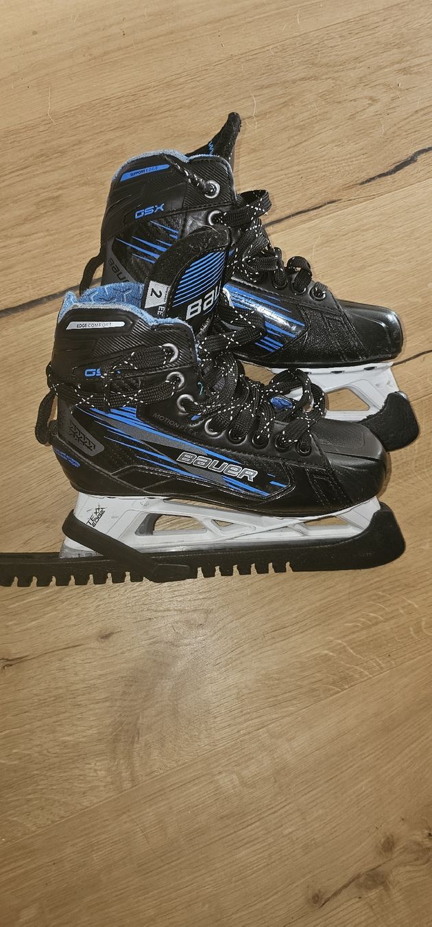 Bauer Pattini da ghiaccio: schlittschuhe Goalie 2EE – Usato da Weisslingen venduto da romanonerii 1