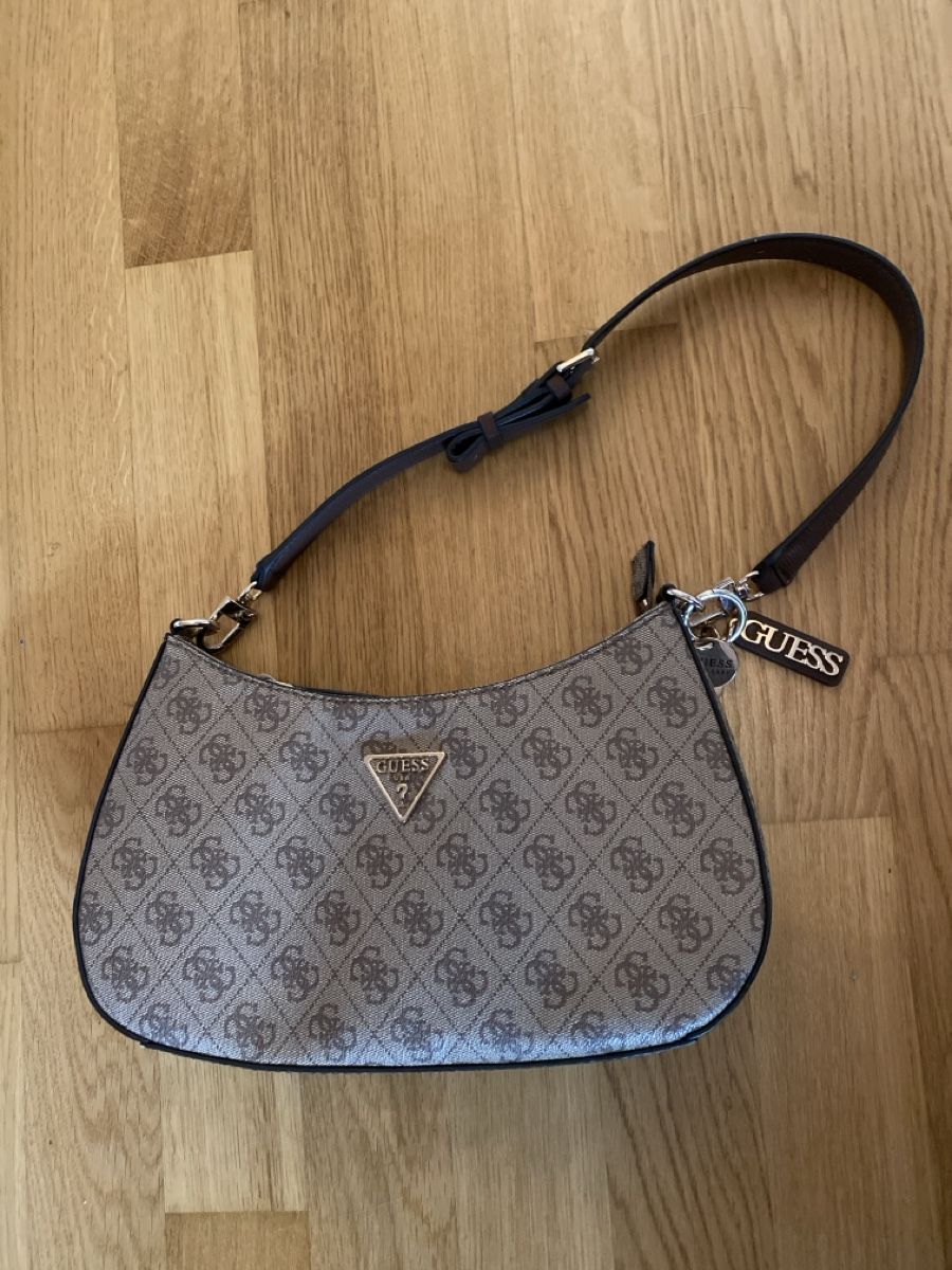 Guess Borse da donna: Handtasche Guess braun mit Logo Muster  – Usato da Itingen venduto da bra_jm6f