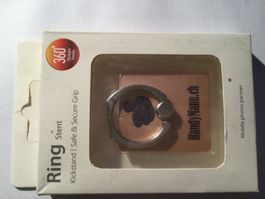 Handy Ring Ständer Halterung Smartphone Tablet Neu OVP
