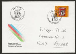 1985  Brief Bundesfeier, 1. August,  RÜTLI