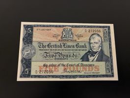 Scotland 5 Pound 1964 P 167 b  UNC