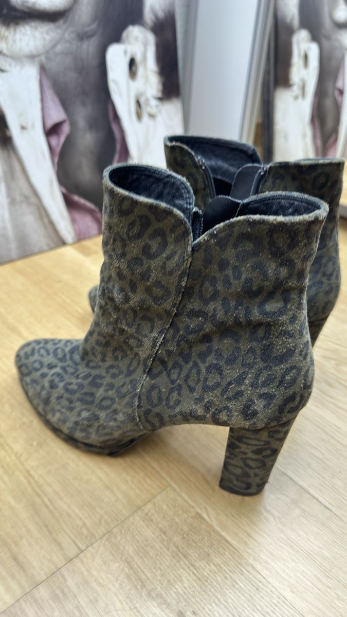 Roberto Santi Damenschuhe: Roberto Santi | Leopard Print Ankle Boots | Gr. 37 – Gebraucht aus Kilchberg ZH von nad_6dwp 1