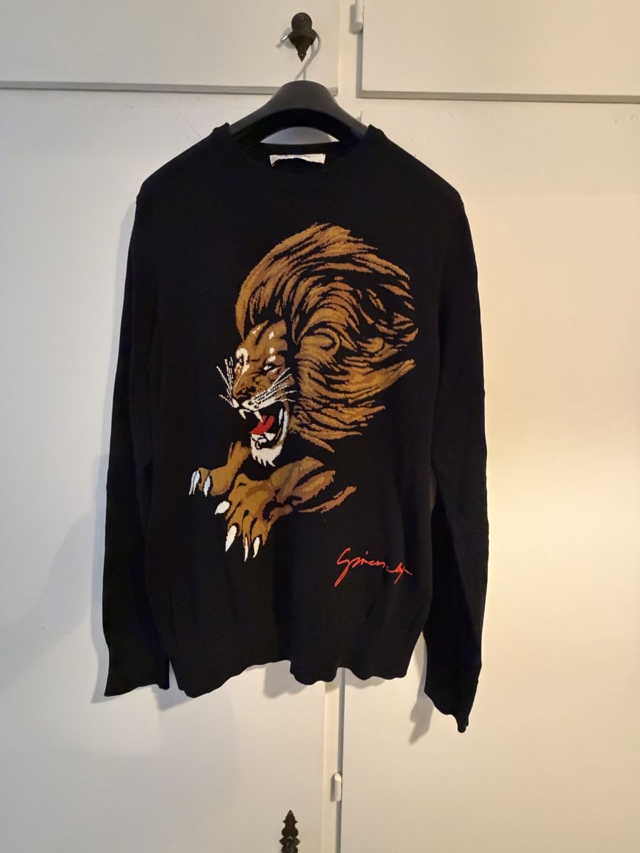 Givenchy Maglioni & Felpe: Maglione Givenchy Leone Nero Taglia M  cotone – Usato da Lugano venduto da can_xdd8 6