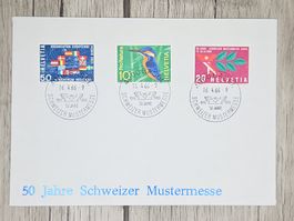 CL11 Enveloppe + Timbre Suisse 1966