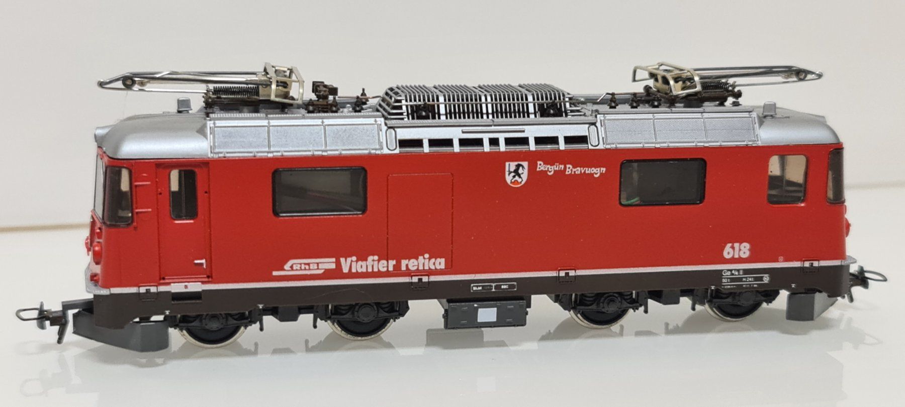 Bemo Modellini di ferrovie: Bemo RhB Starter Set ESU Digital H0m 7258 100 – Usato da Neuenhof venduto da ludovicco 4