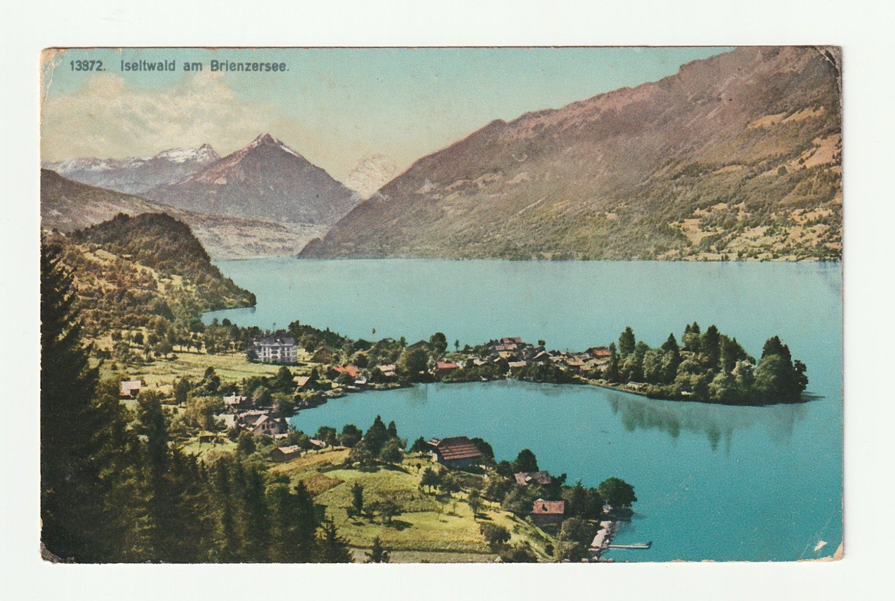 Cartoline postali: Ansichtskarte Iseltwald am Brienzersee – Nuovo (secondo la descrizione) da St. Gallen venduto da Ricardo_Deals