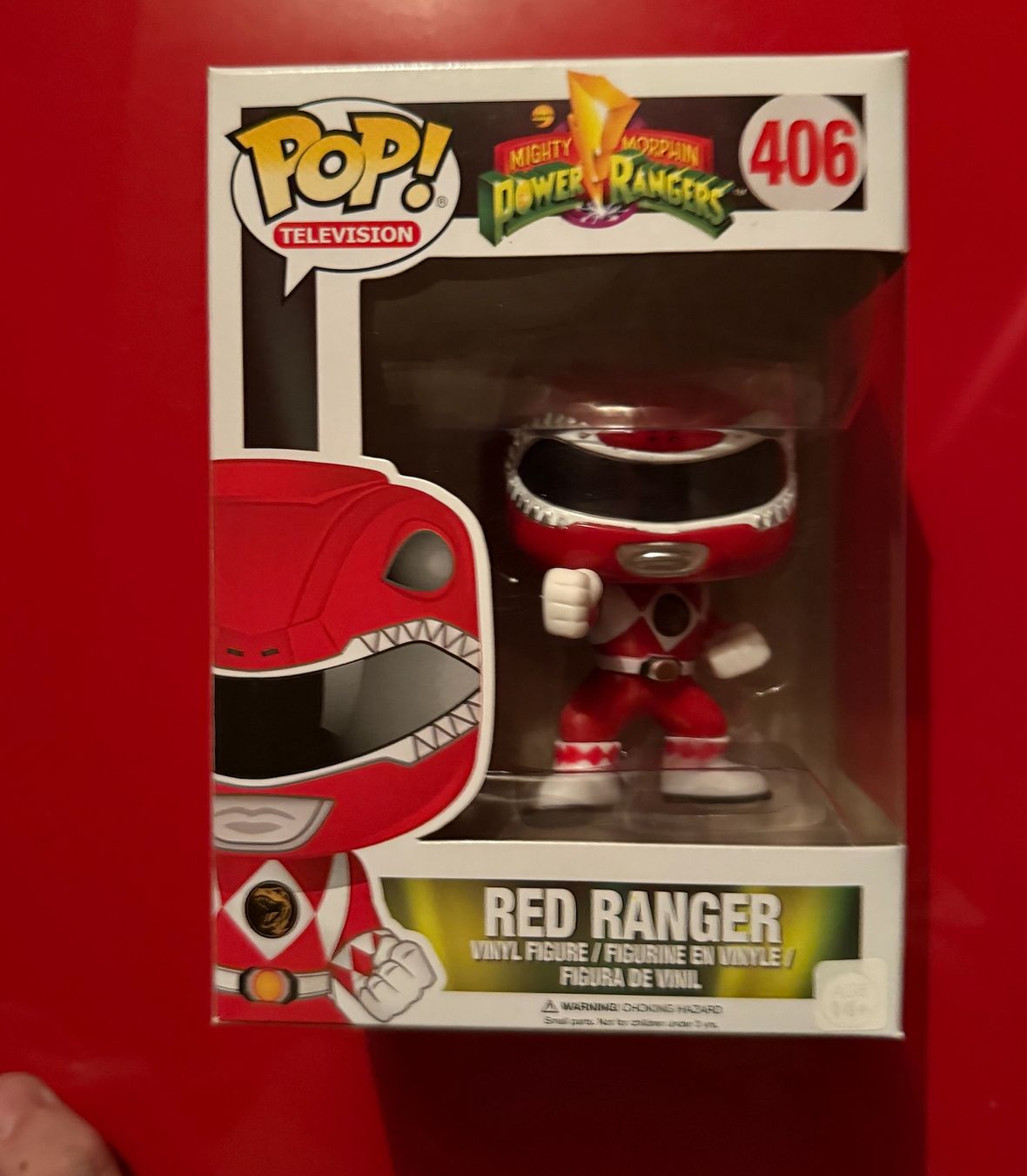 Funko Figuren: Funko Pop! Power Rangers - Red Ranger – Neu und originalverpackt aus Moudon von CollectorGeek