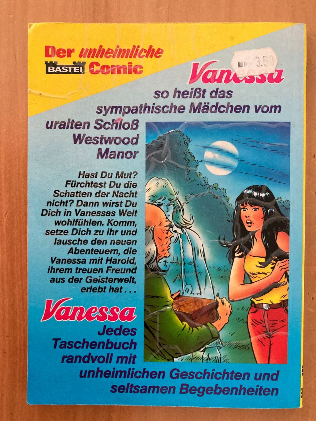 Fumetti: Vanessa Nr. 22 Vintage Comic Der Schatten im Keller – Usato da Subingen venduto da ArtBead 1