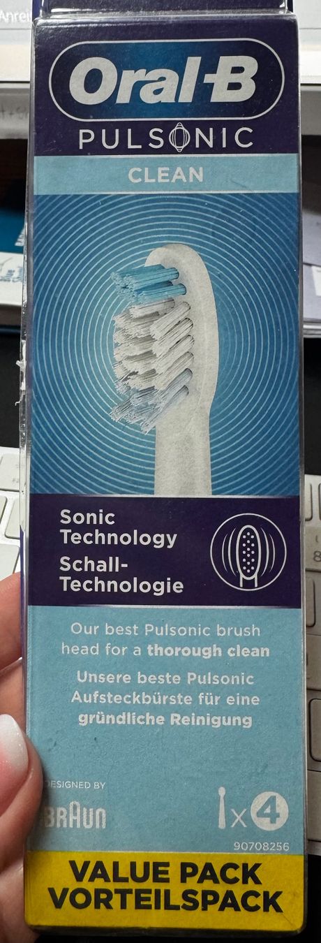 Oral B Cura dei denti: 2 Oral-B Pulsonic Ersatz-Bürstenköpfe – Nuovo (secondo la descrizione) da Wangen SZ venduto da Smart538