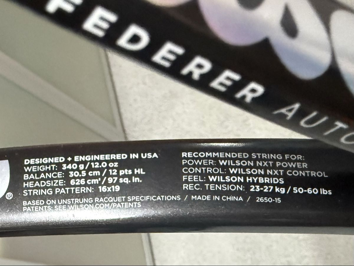 Racchette: Tennis Racket Wilson Pro Staff RF97 - G3 – Usato da Bösingen venduto da Knut67 1