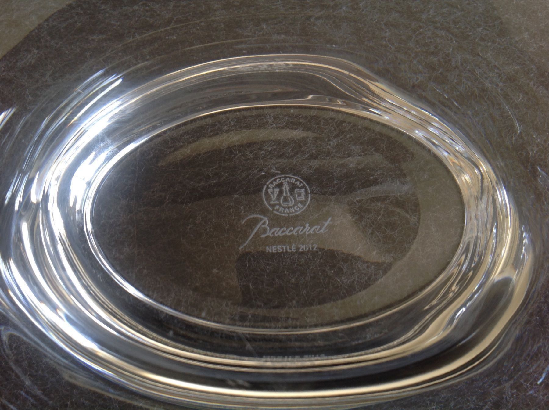 Baccarat Piatti di portata: Baccarat - Nestlé - vide-poche – Usato da Sion venduto da accroshoes 2