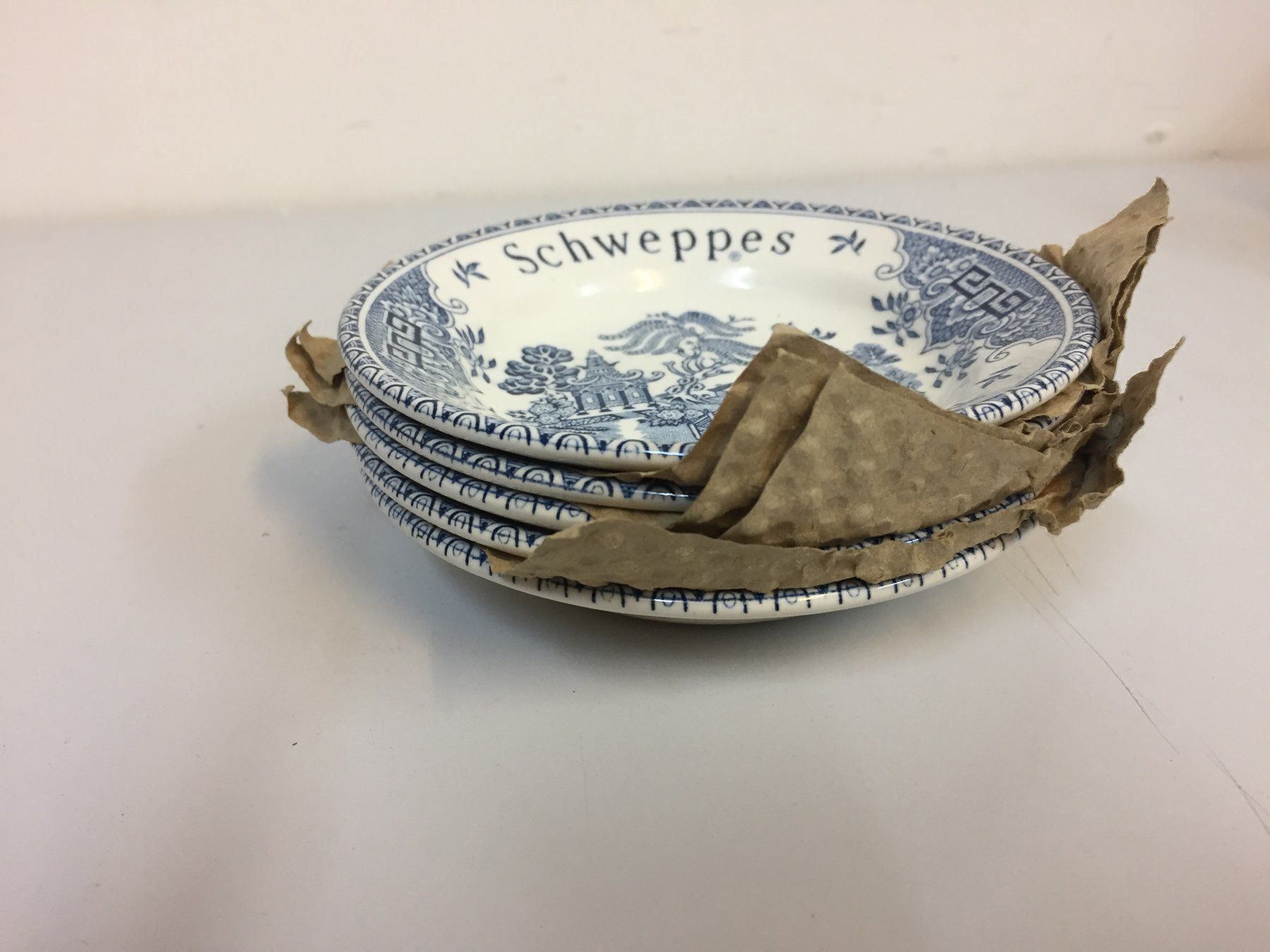 Teller: Schweppes Blue Willow Tellerchen – Neu (gemäss Beschreibung) aus Gossau ZH von peabo 2