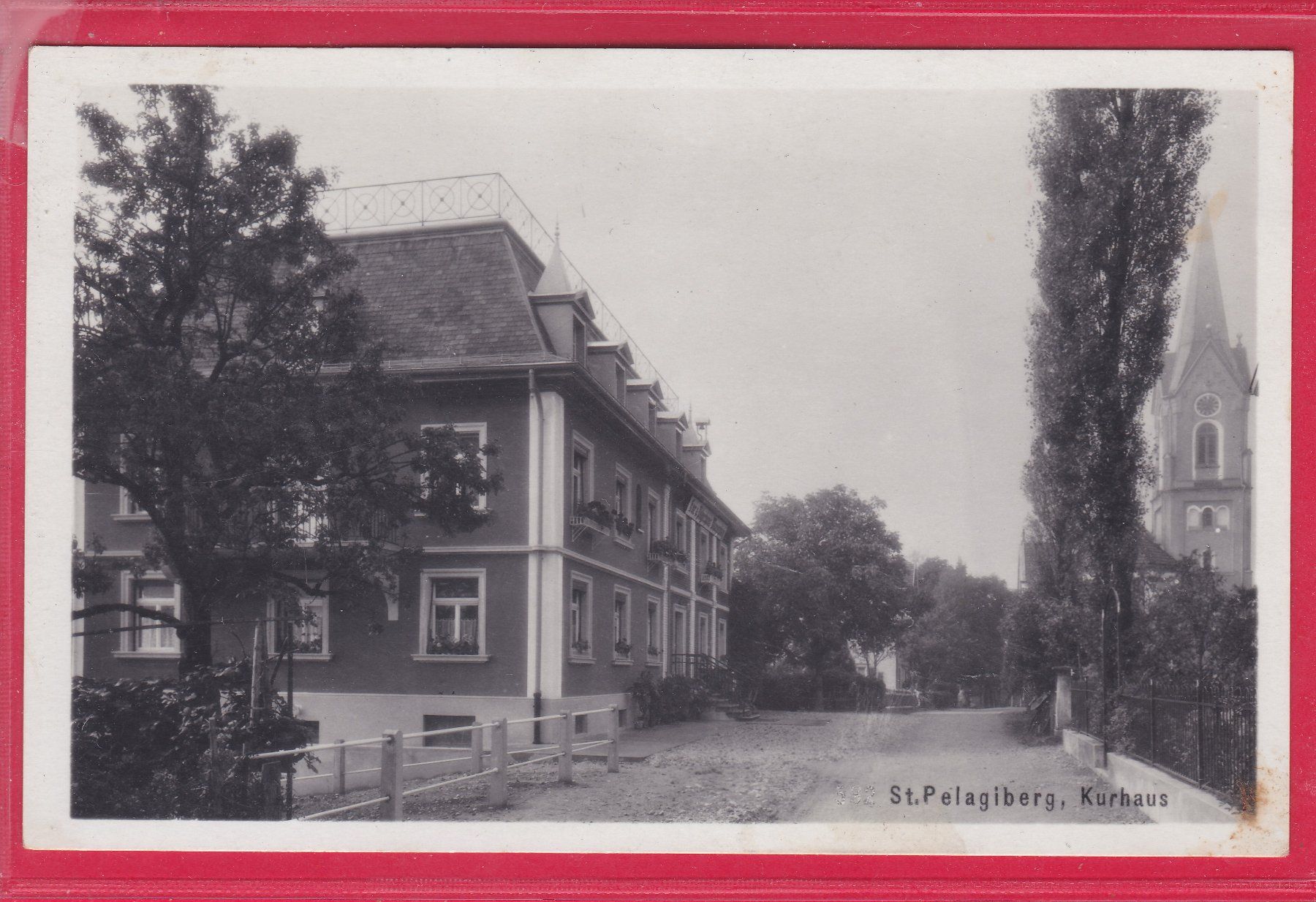 Cartoline postali: ST.PELAGIBERG, KURHAUS – Usato da Oberrieden venduto da Gebirgsstelze
