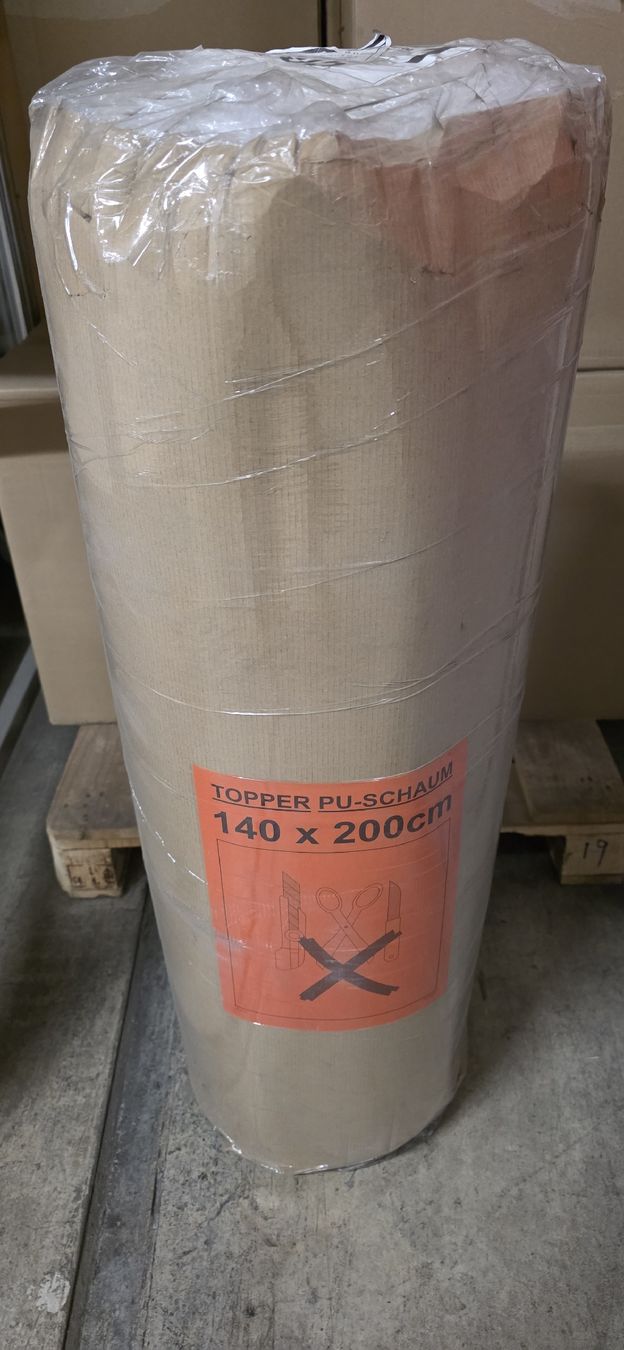 Matratzen: Topper 140x200cm  – Neu und originalverpackt aus Lützelflüh-Goldb von Rampenverkauf_72_