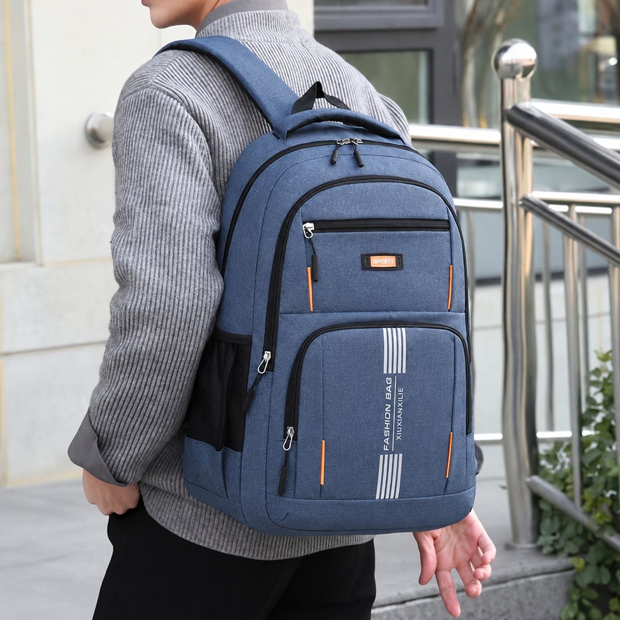Sacs à dos: Neu Rucksack Backpack Blau – Neuf avec emballage d'origine à Mols par gumbare 3