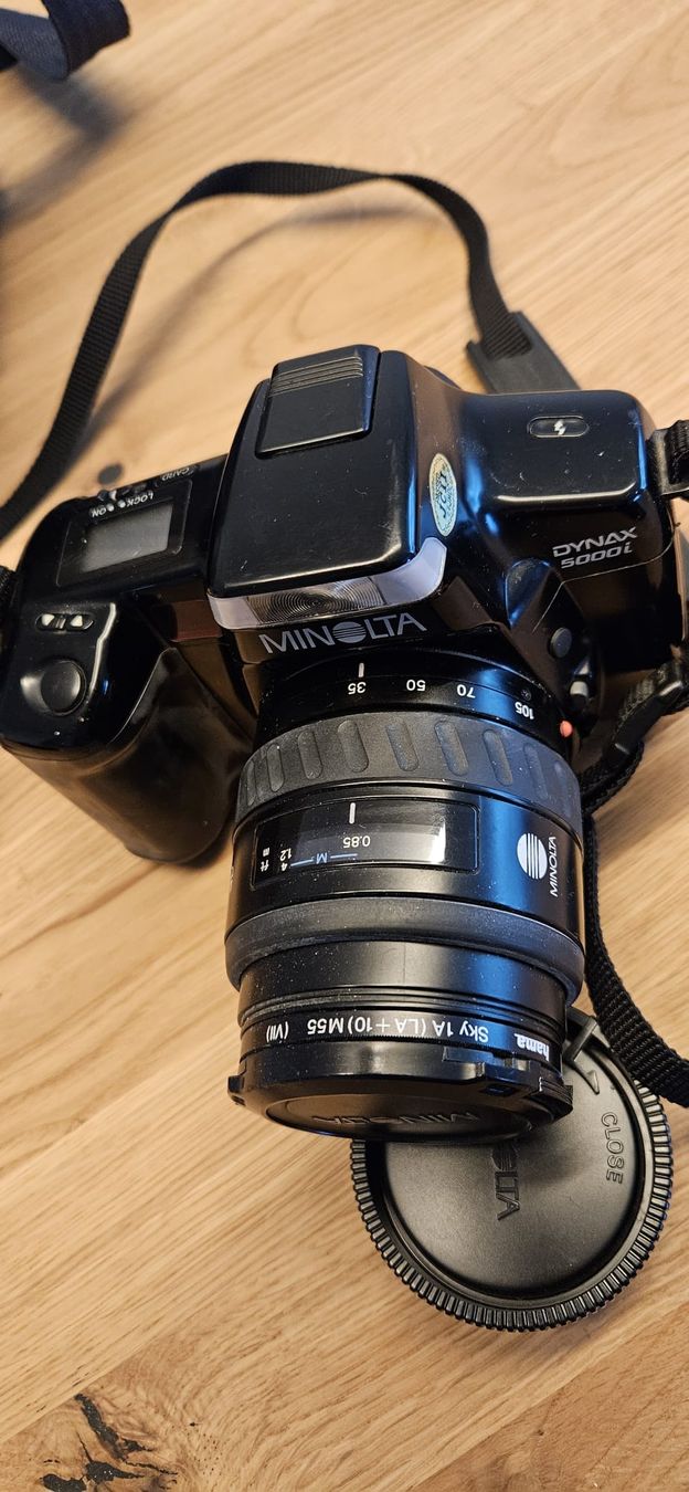 Minolta Kamera: Minolta Dynax 500si Spiegelreflexkamera mit Tasche – Gebraucht aus Wil SG von portu1 2