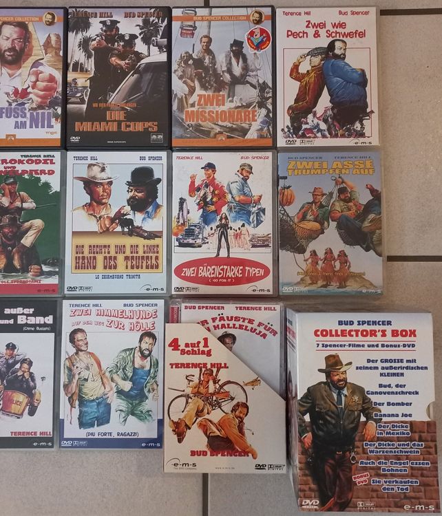 Bud Spencer, Terence Hill, DVD Sammlung, Collection, Lot Kaufen auf Ricardo