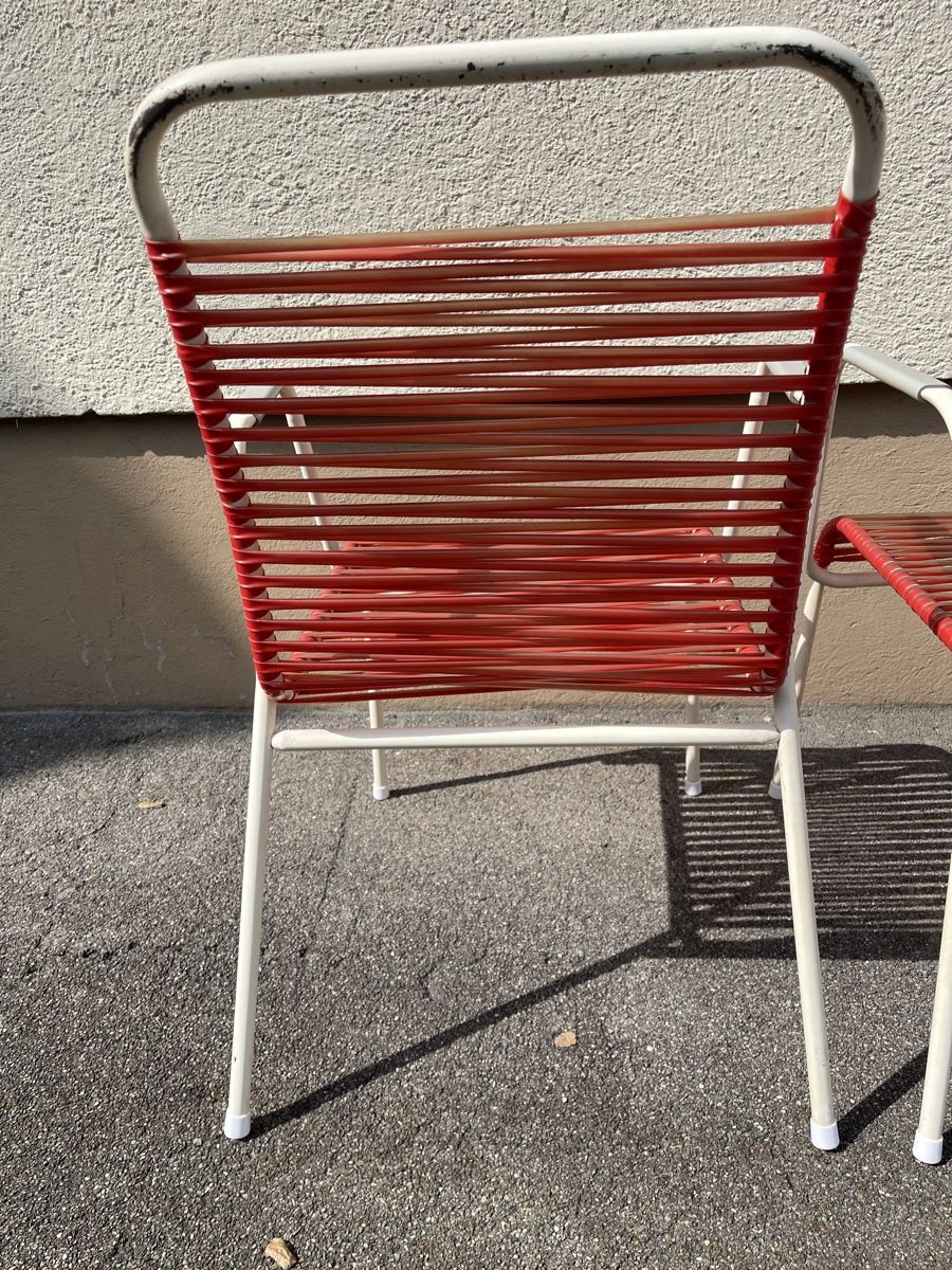 Sedie: Spaghetti Stühle Rot/Weiss  2 Stück – Usato da dietikon venduto da fernando011 7