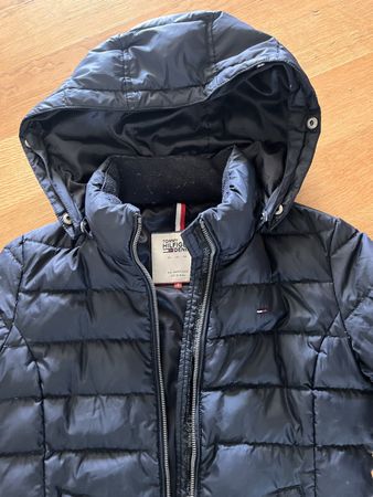 Tommy Hilfiger Winterjacke, Gr. S, Dunkelblau