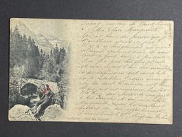 Chambéry - Pont des Moulins - 1900 nach Paris !!!