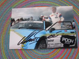 MARC SURER CH F1 FAHRER BMW M1 AUTOGRAMMKARTE ANTIK