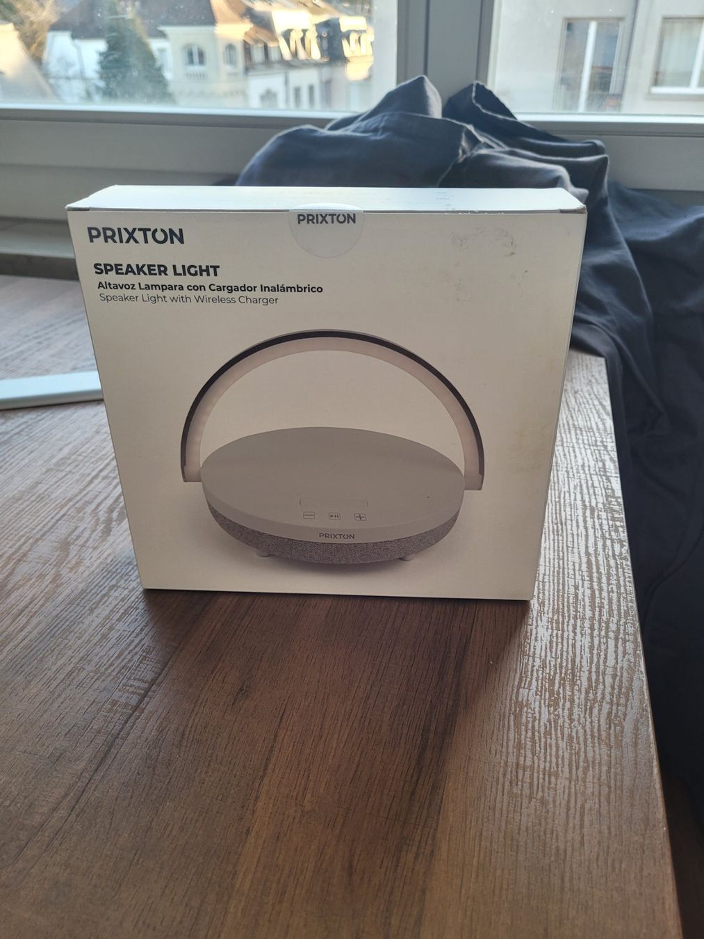 Lautsprecher: Prixton Speaker und Ladestation,  Original verpackt – Gebraucht aus Basel von BT-WS1256